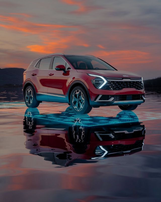 Kia Certified Collision Repair kia suv in showroom